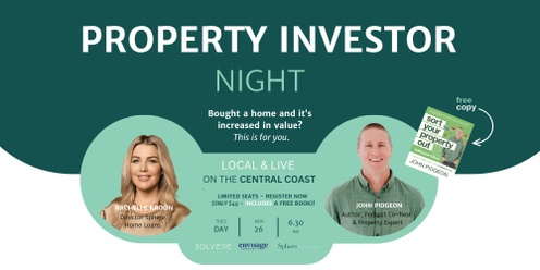 Property Investor Night - Central Coast