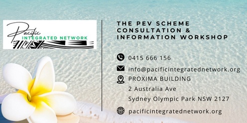 Pacific Engagement Visa Australia Workshop 4