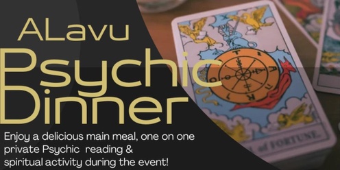 Psychic Dinner @Steeples Mornington 13th January 