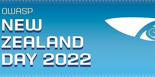 Main Conference - OWASP New Zealand Day 2022