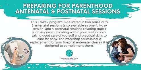 Preparing for Parenthood - Antenatal & Postnatal sessions T2/T3