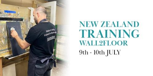 WALL2FLOOR Novacolor Training - (9th - 10th) of July 2022 - New Zealand
