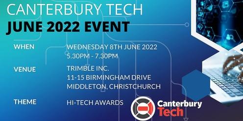 Canterbury Tech June 2022 Monthly Event
