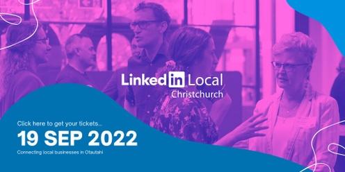 LinkedIn Local Christchurch - SEPTEMBER 2022