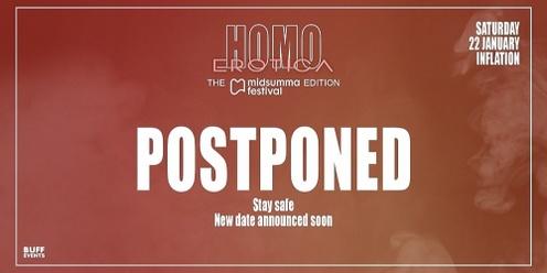 HOMO EROTICA - The Midsumma Edition (postponed)