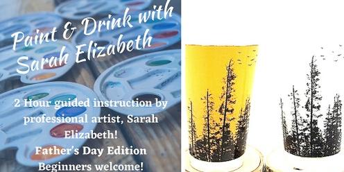 Father's Day Edition Paint & Drink - Pint Glass!