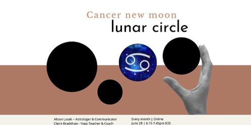 New Moon Lunar Circle - Cancer