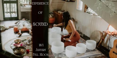 EXPERIENCE OF SOUND: January Full Moon Sound Journey 