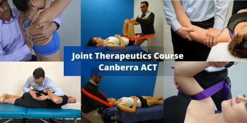 Joint Therapeutics Course (Canberra ACT)
