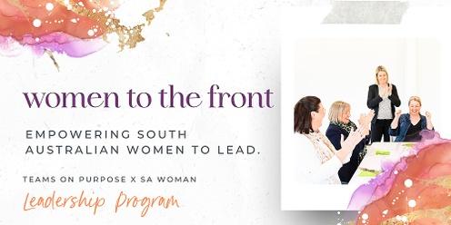 Women to the front - Leadership Program
