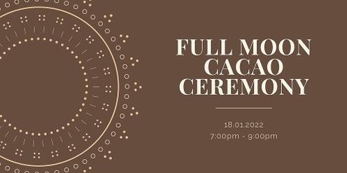 Full Moon Cacao Ceremony 18.01.2022
