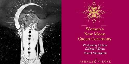 Woman's New Moon Cacao Ceremony ~ June