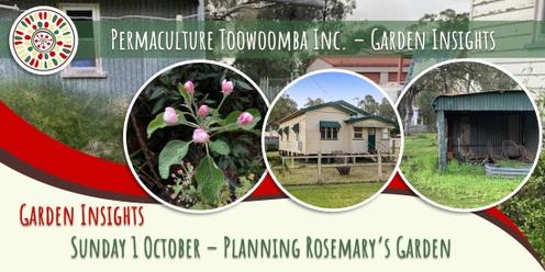 Garden Insights - Planning Rosemary's Garden