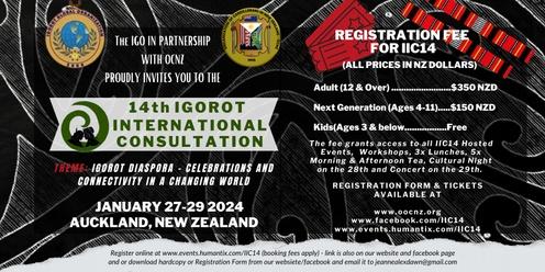 14th Igorot International Consultation