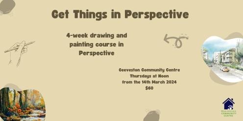 Get Things in Perspective - Perspective Art Course
