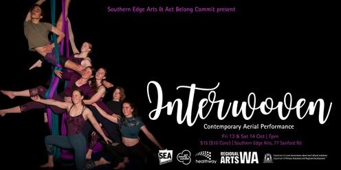Interwoven - Aerial Performance by Southern Edge Arts