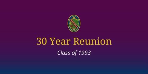 30 Year Reunion (Class of 1993)