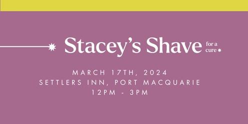 Stacey's Shave For A Cure - Shave Day