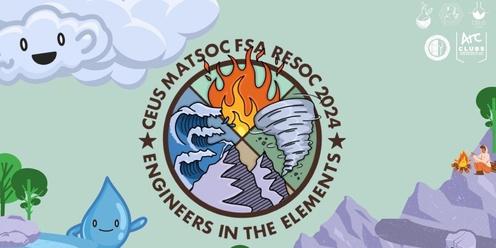CEUS x MATSOC x FSA x RESOC First Year Camp: Engineers in the Elements