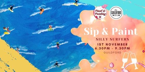 Silly Surfers - Sip & Paint @ The Guildford Hotel