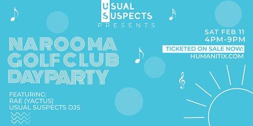 Usual Suspects // Open Air Day Party @ Narooma Golf Club