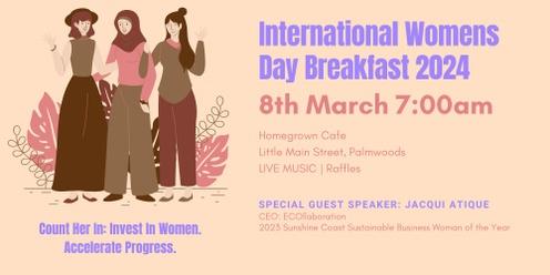 International Woman's Day Breakfast 2024