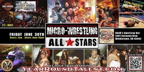 Middletown, OH - Micro-Wresting All * Stars: Little Mania Rips Through the Ring!