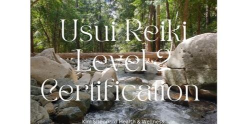 Usui Reiki Level 2 Certification 