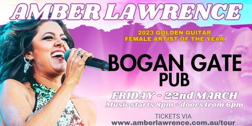 Amber Lawrence - Bogan Gate Pub - Live A Country Song Tour