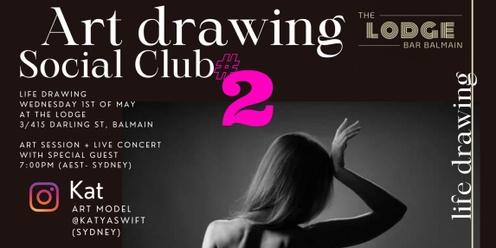 Art Drawing Live Music Social Club_the Lodge #2