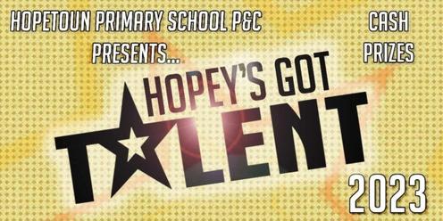 Hopey's Got Talent - Application to Perform
