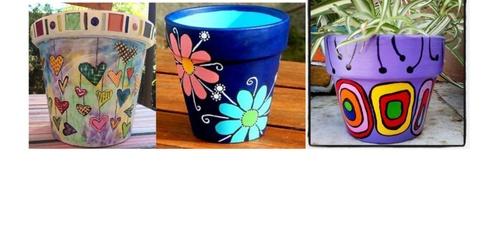 Special Mothers Day Paint'n'Sip - Terracotta Pot
