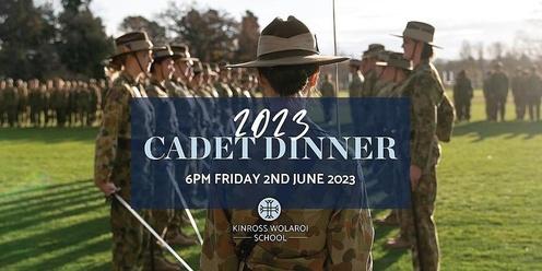 Kinross Wolaroi School Cadet Unit Formal Mess Dinner