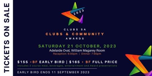 Clubs SA 2023 Clubs & Community Awards