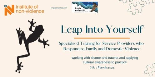 Leap Into Yourself: Working with shame and trauma and applying cultural awareness to practice