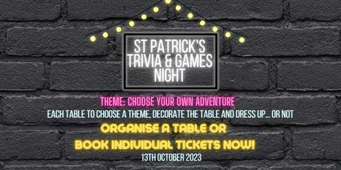 Choose Your Own Adventure Trivia Night!