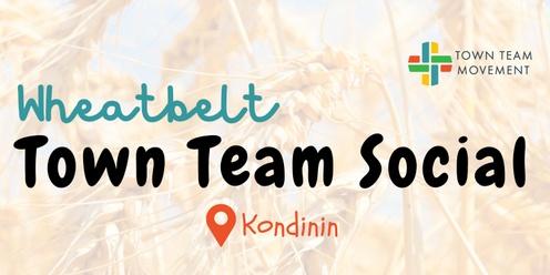 Wheatbelt- Town Team Social