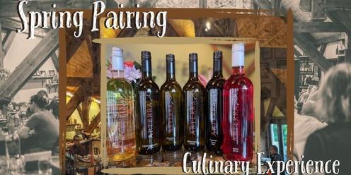 Spring Pairing Culinary Experience