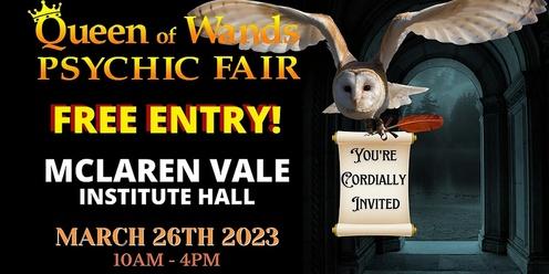 Queen of Wands Psychic Fair - At McLaren Vale!