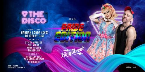 The Disco PRIDE Edition ft Hannah Conda + DJ Joelby (UK)
