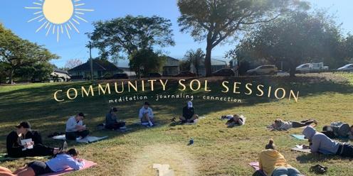 Community sol session