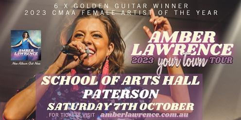 Amber Lawrence - Your Town Tour - Paterson School of Arts Hall
