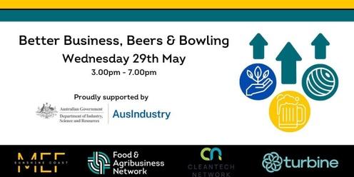 FAN+MEF - Better Business, Beers & Bowling Moreton Bay