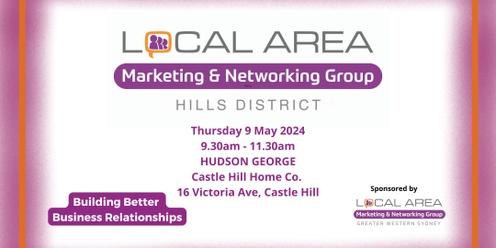 9 May - Hills District - Building Better Business Relationships