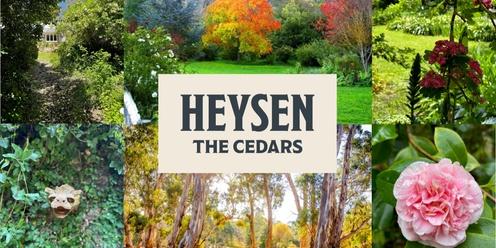Seasonal Garden Talks at The Cedars