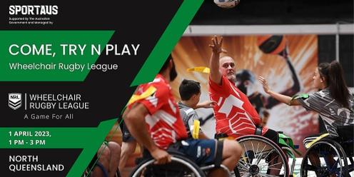 Come, Try & Play Wheelchair Rugby League - North Queensland