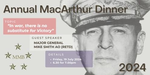 2024 - Annual General Douglas MacArthur Dinner