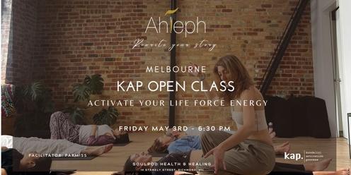 KAP Open Class in Melbourne (May 3rd) - Kundalini Activation Process 