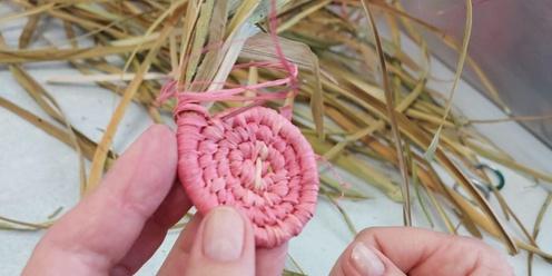 Exploration into Basketry at Ross. Create your own basket over a fun weekend in Tasmania