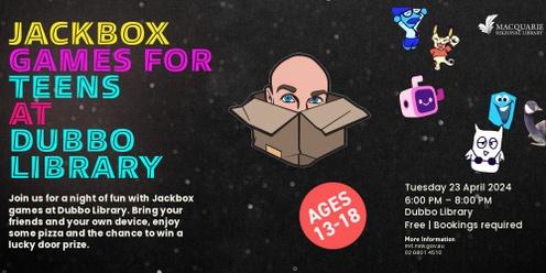 Jackbox Games for Teens at Dubbo Library